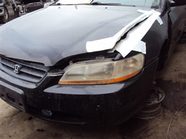 2000 HONDA ACCORD EX, CPE 3.0L AUTO, COLOR BLACK, STK A15171